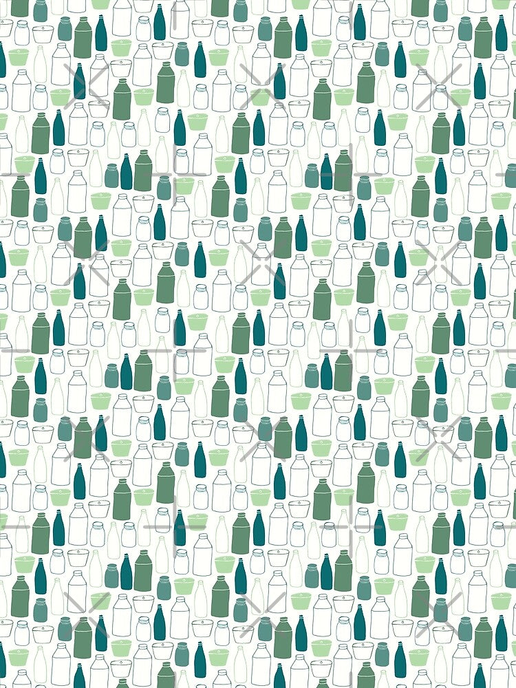 Drawing Bottle Jar Pattern by Cheap Women's Shirts