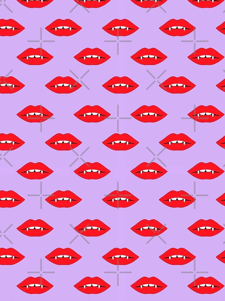 Bite Me ,Creepy Cute, Pastel Goth Design by TheNakednun