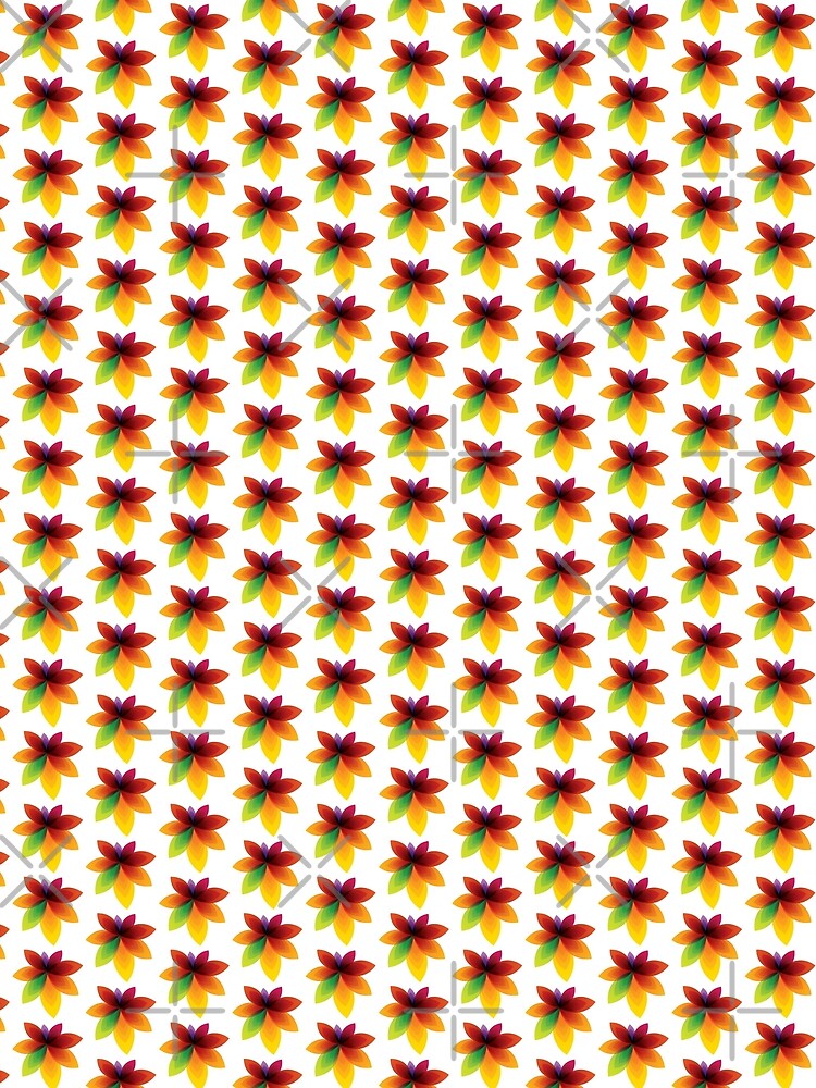 Exotic Rainbow Flower by RetroCave