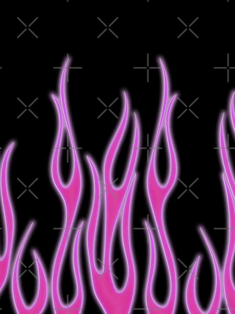 Black Pink Flames y2k by ind3finite