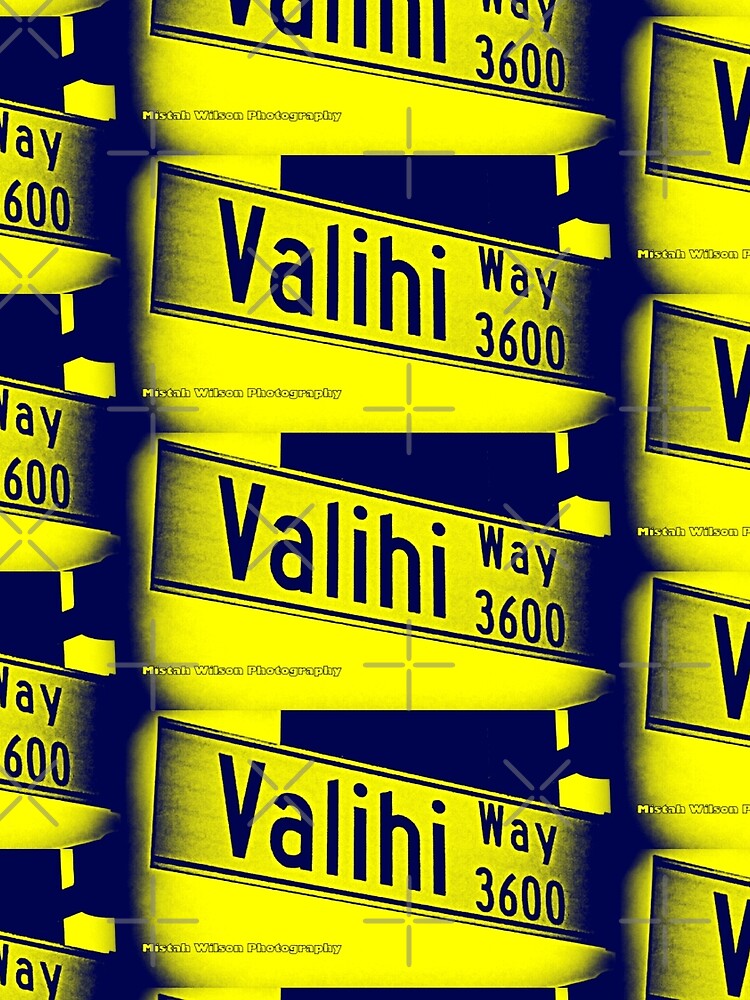 Valihi Way, Glendale, CA by Mistah Wilson by The Street Sign Store