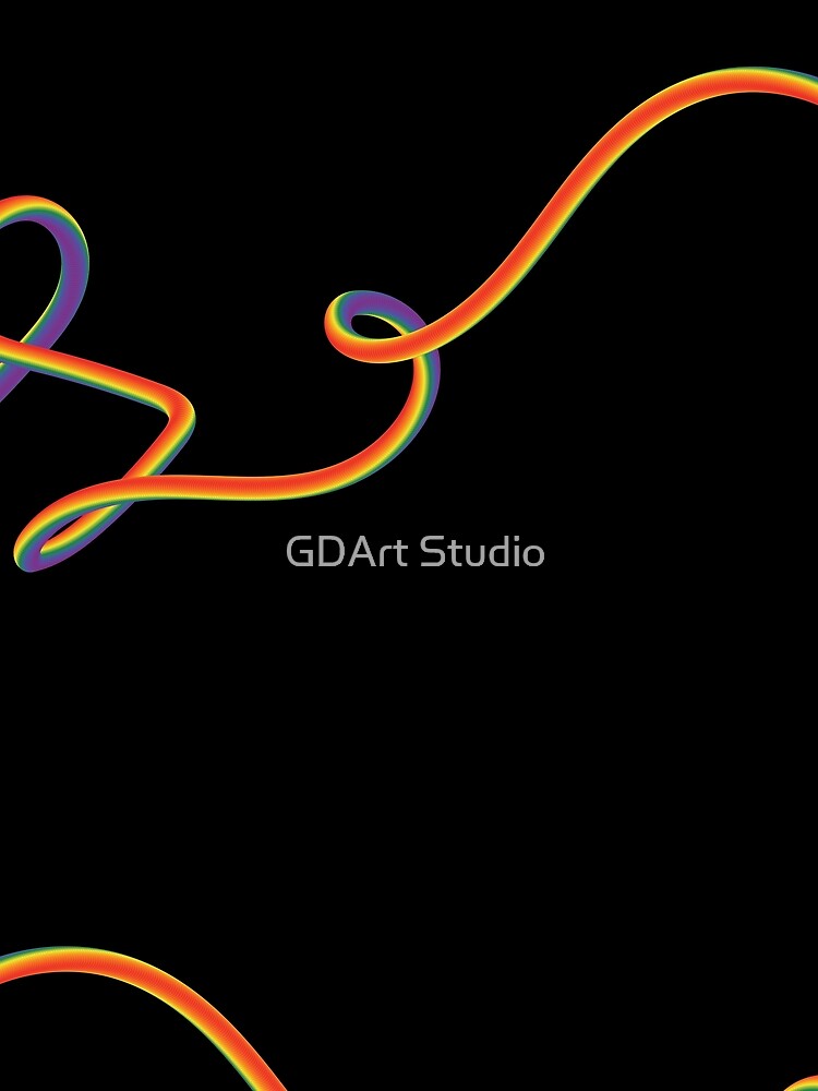Minimal Rainbow Journal | Modern Hardcover Notebook for Journaling, Planning & Personal Growth by GDArt Studio