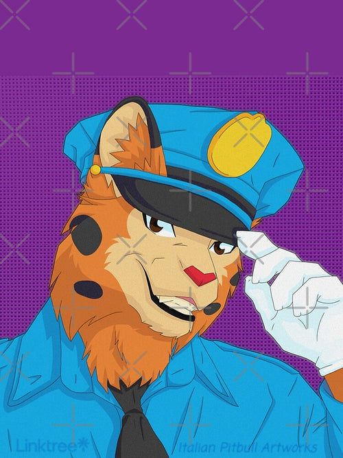 90s Cartoon Bobcat by Italian Pitbull Artworks