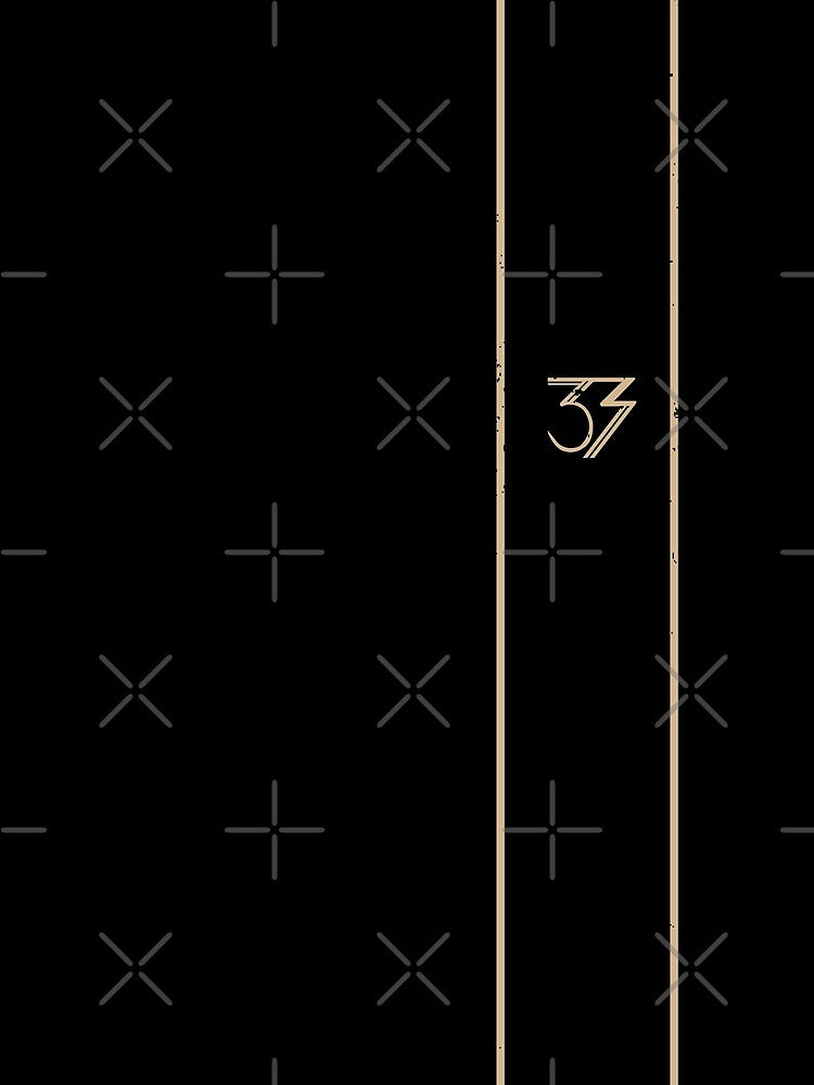 Clair Obscur: Expedition 33 number, logo only, minimalist by The Minimal Geek Apparels