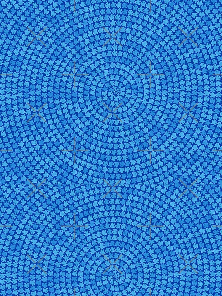 Blue Aesthetic Pattern by JOY STORE 45