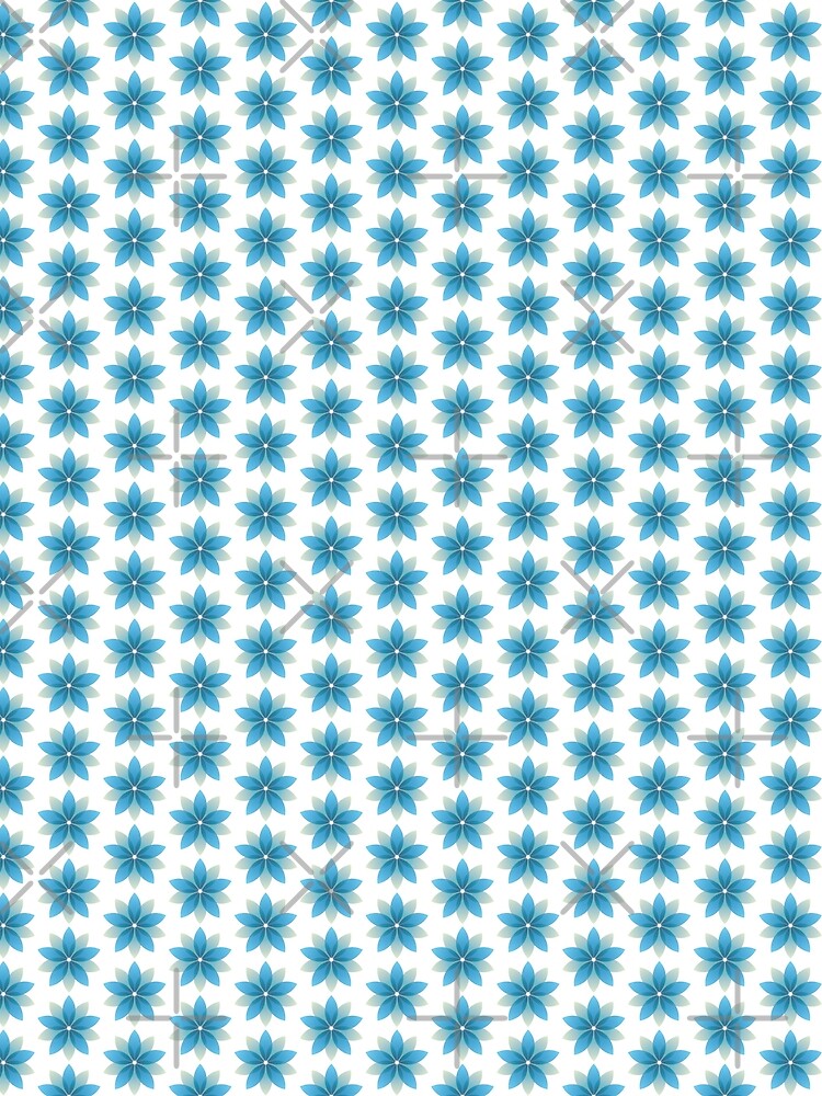 Blue/Green Flower by RetroCave