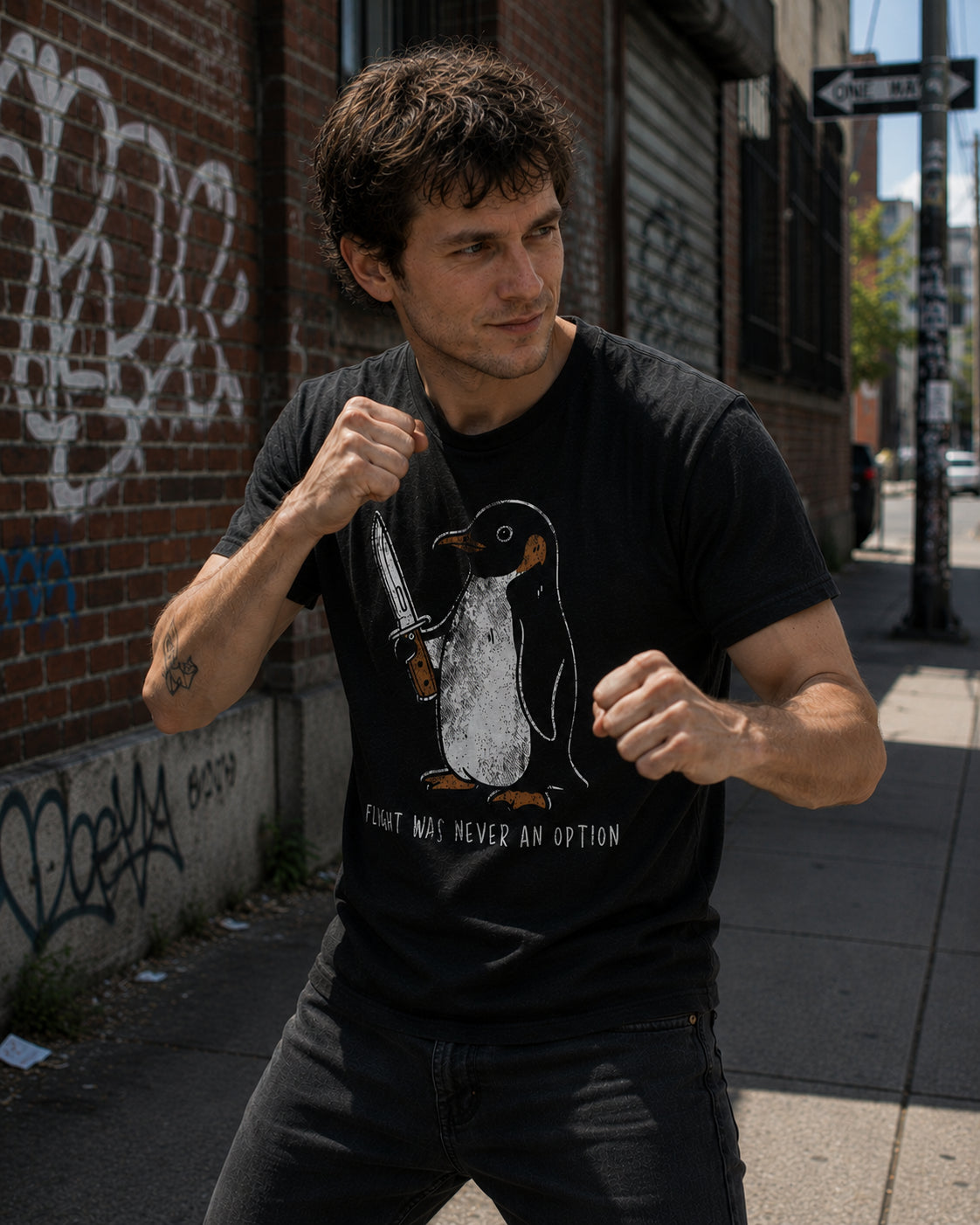 Flight Was Never An Option Men's T Shirt