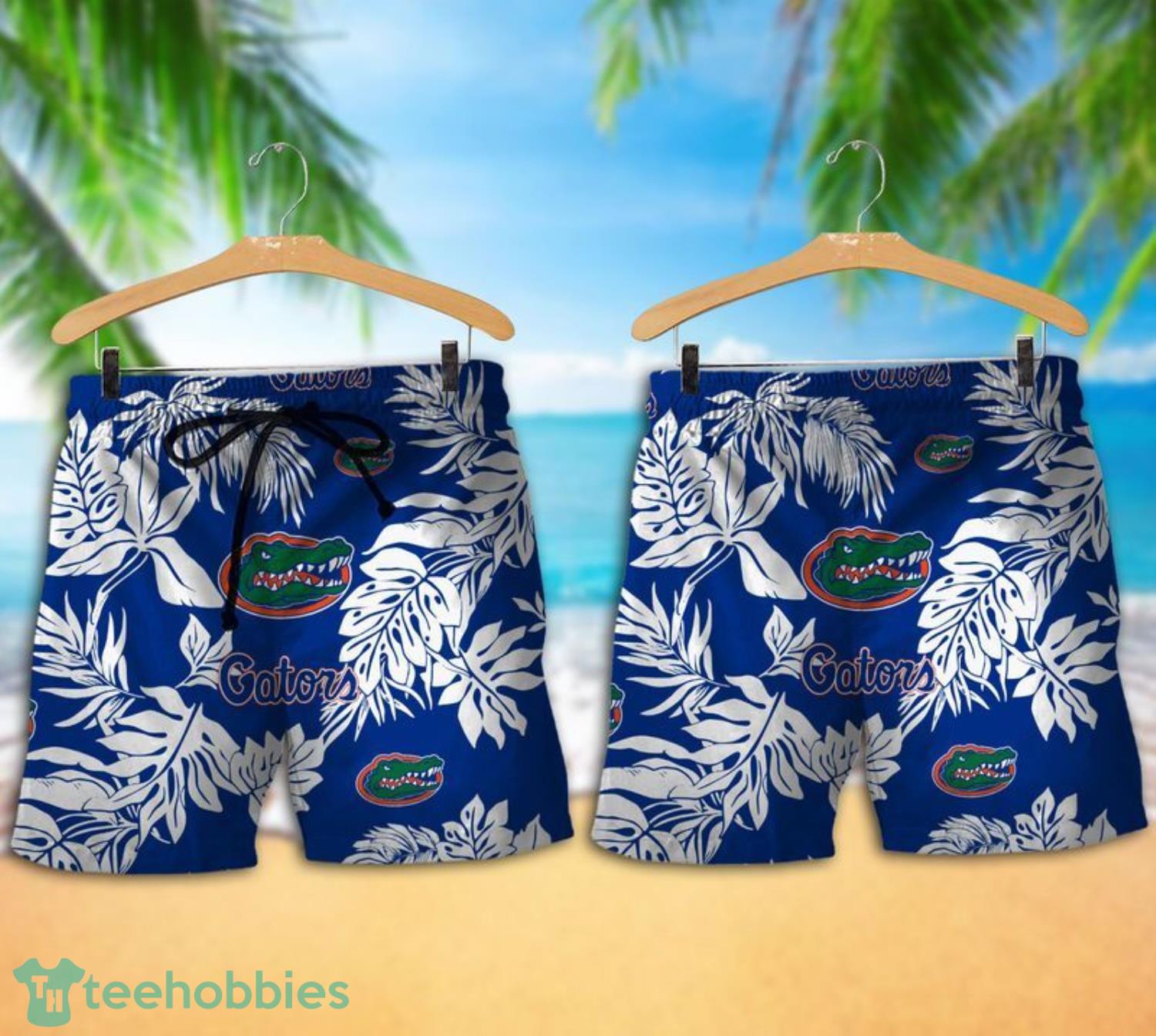 Florida Gators Tropical Pattern Combo Hawaii Shirt and Shorts For Fans