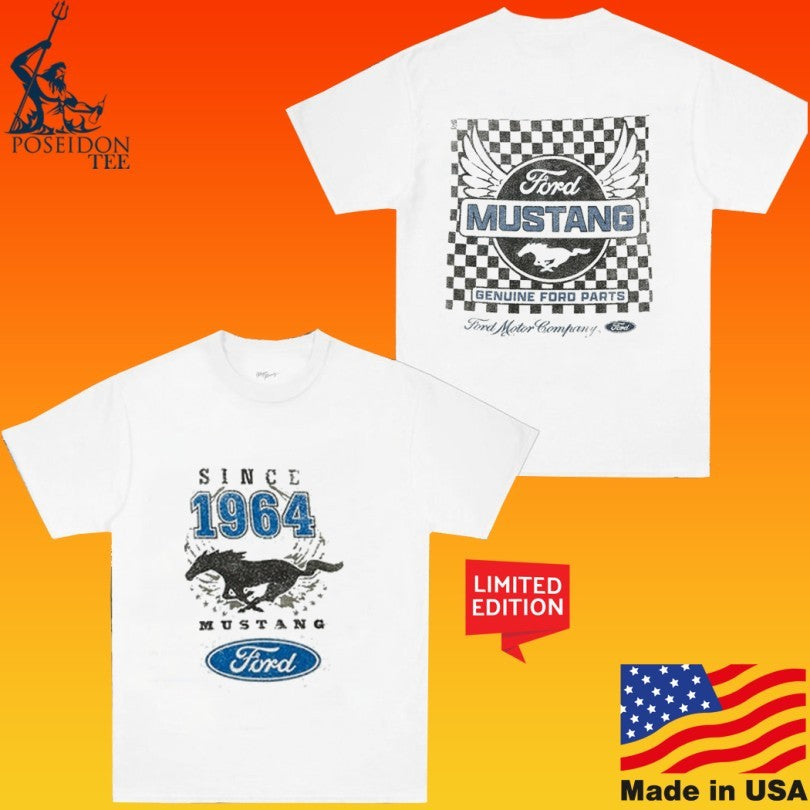 Ford Mustang Genuine Ford Parts Ford Motor Company T-shirt
