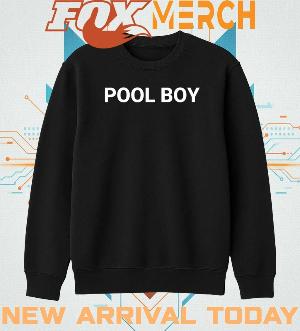 François arnaud wearing pool boy t-shirt