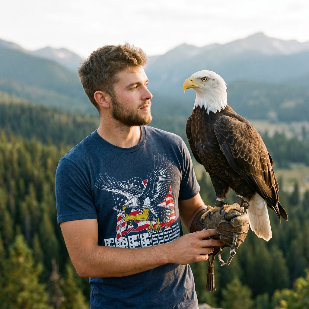 Freedom Eagle Men's T Shirt