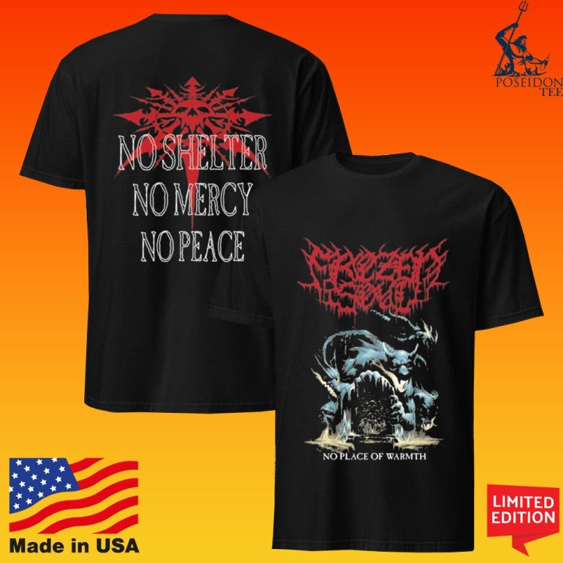 Frozen Soul No Shelter No Mercy No Place Of Warmth T-shirt