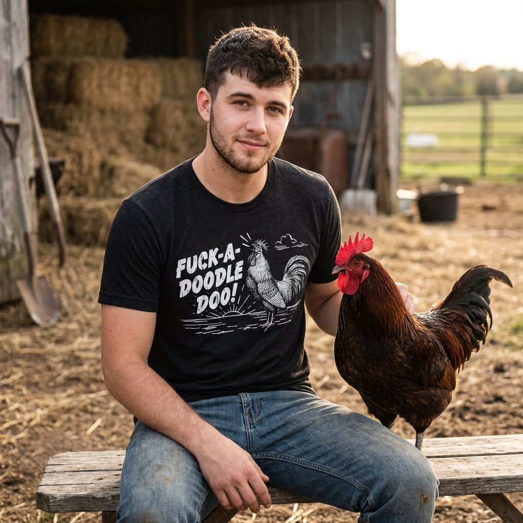 Fuck A Doodle Do Men's T Shirt