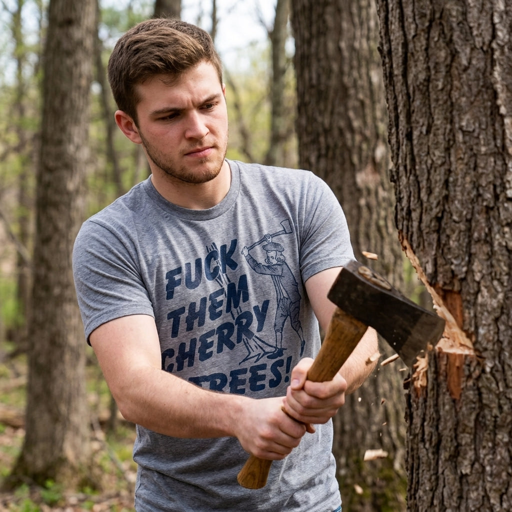 Fuck Them Cherry Trees Men's T Shirt