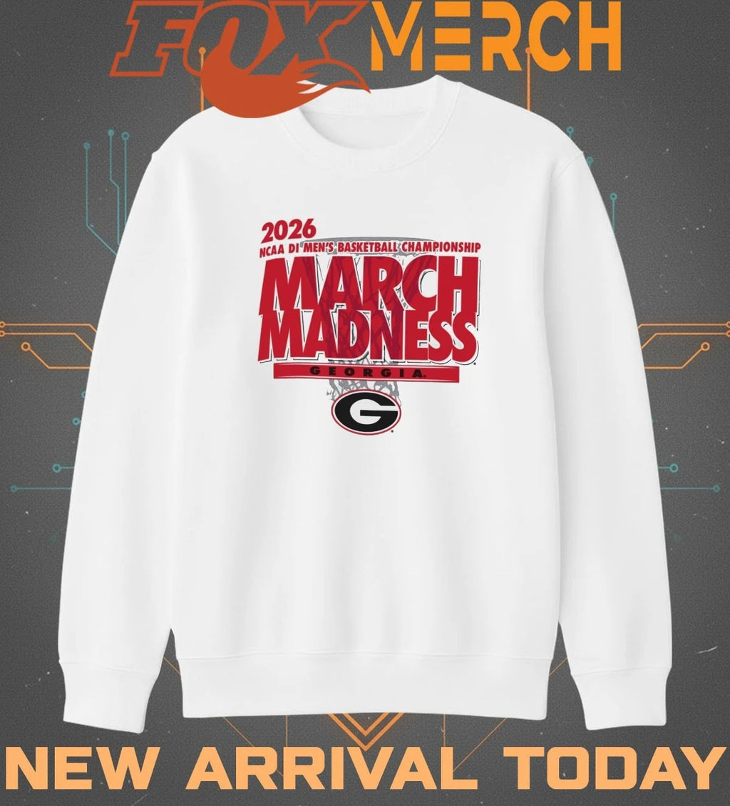 Georgia Bulldogs 2026 NCAA DI Men’s Basketball Championship March Madness t-shirt