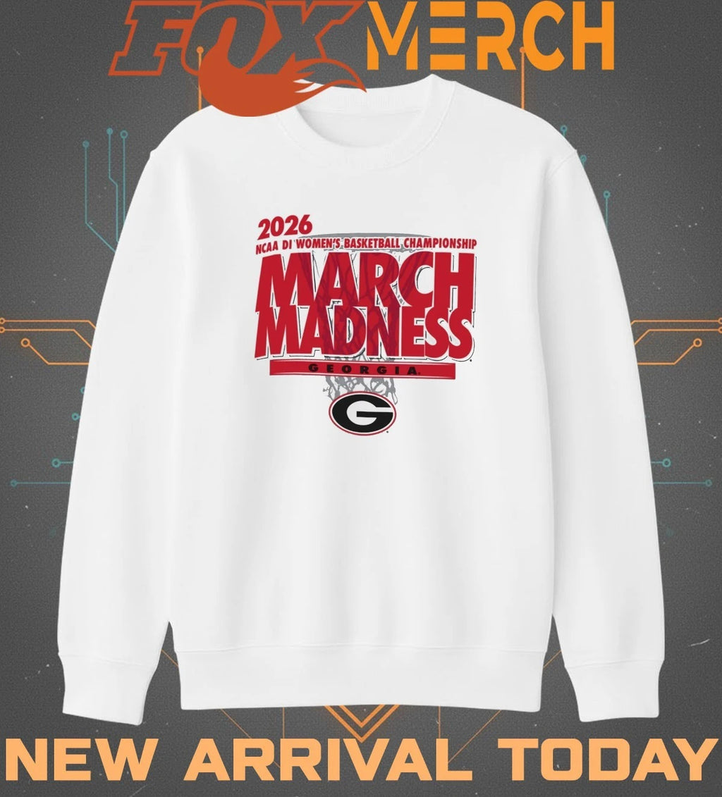 Georgia Bulldogs 2026 NCAA DI Women’s Basketball Championship March Madness t-shirt