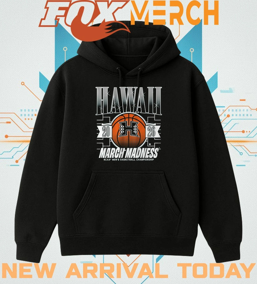 Hawaii Rainbow Warriors 2026 March Madness NCAA Men’s Basketball Championship shirt