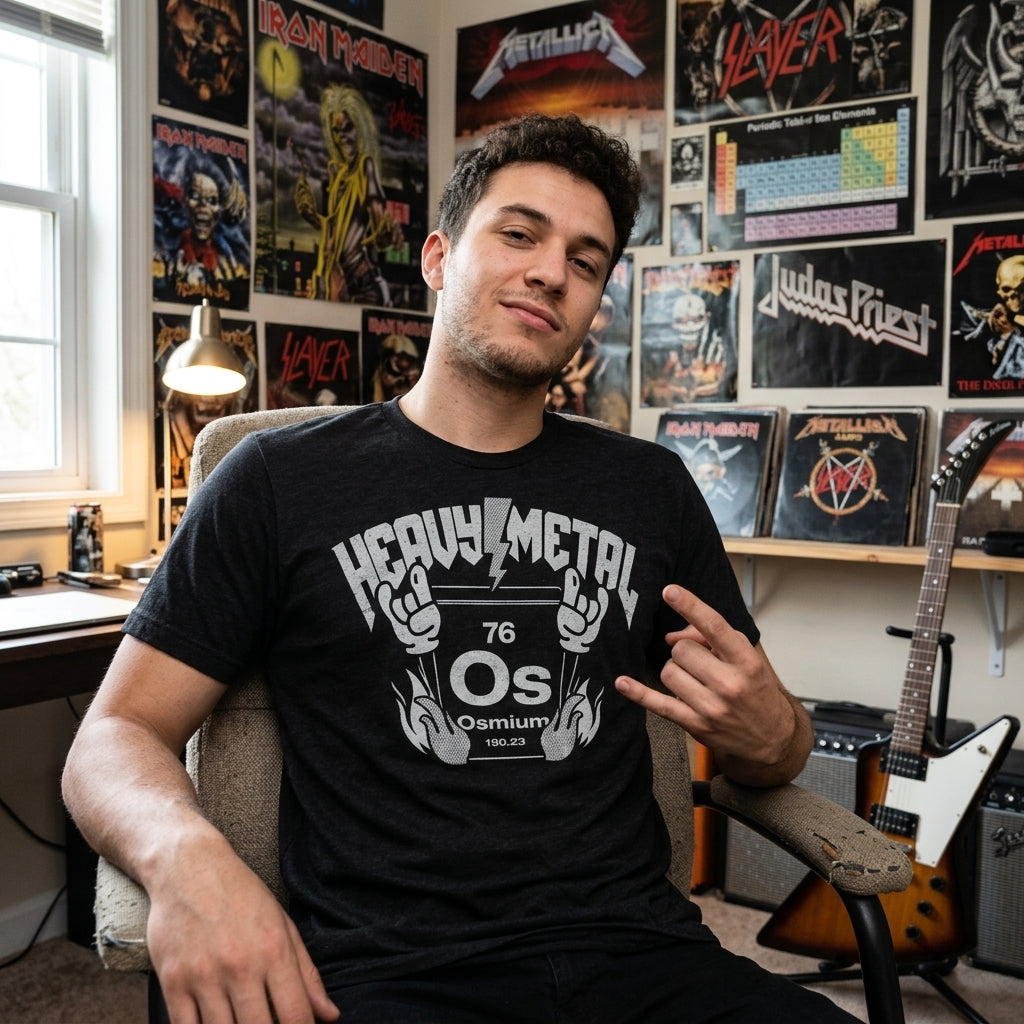 Heavy Metal Element Men's T Shirt