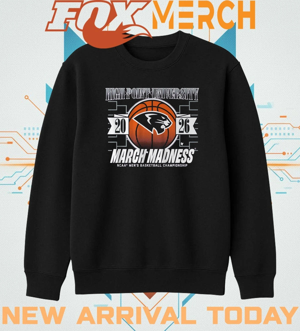 High Point Panthers MBB 2026 March Madness t-shirt