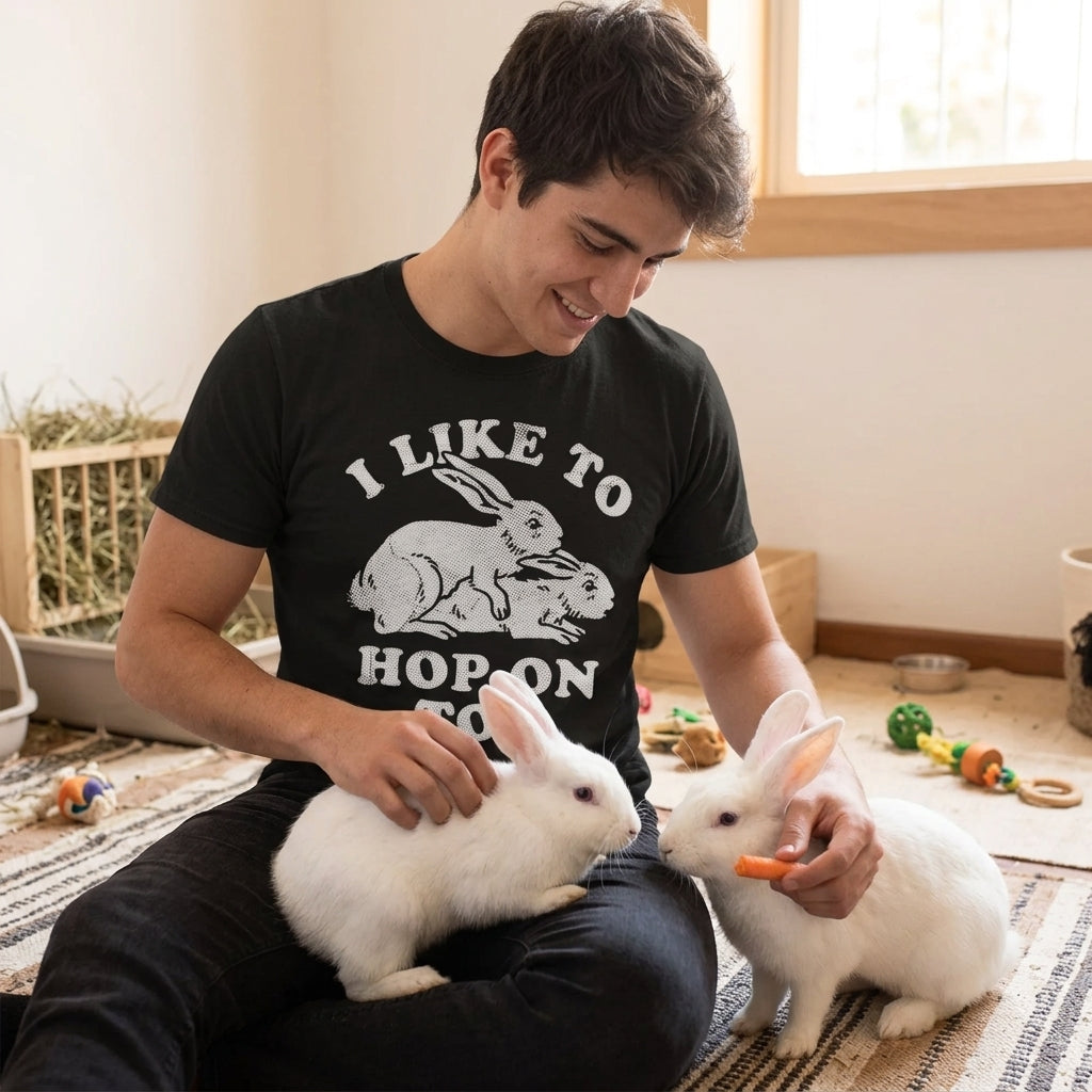 I Like To Hop On Top Men's T Shirt