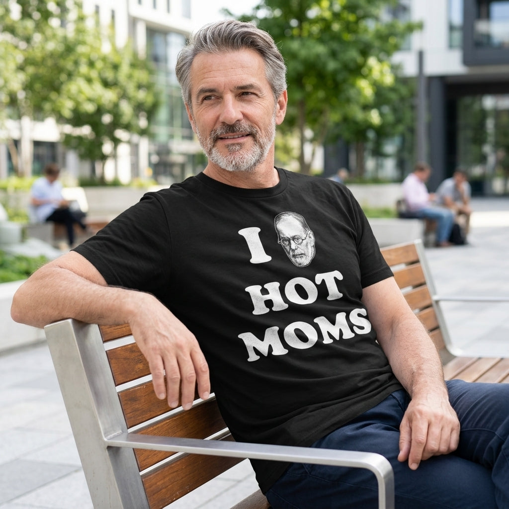 I Sigmund Freud Hot Moms Men's T Shirt