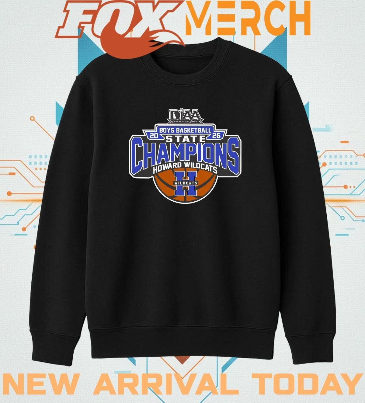 Howard Wildcats 2026 Boys Basketball State Champions t-shirt