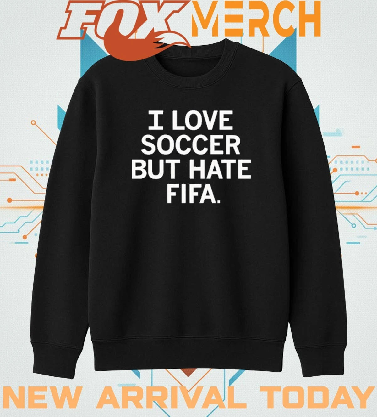I love soccer but hate Fifa t-shirt