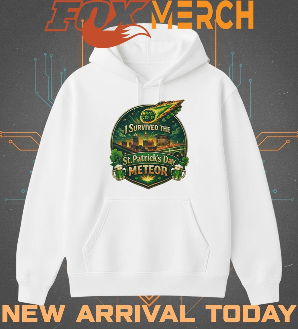 I Survived The St. Patrick’s Day Meteor 2026 t-shirt