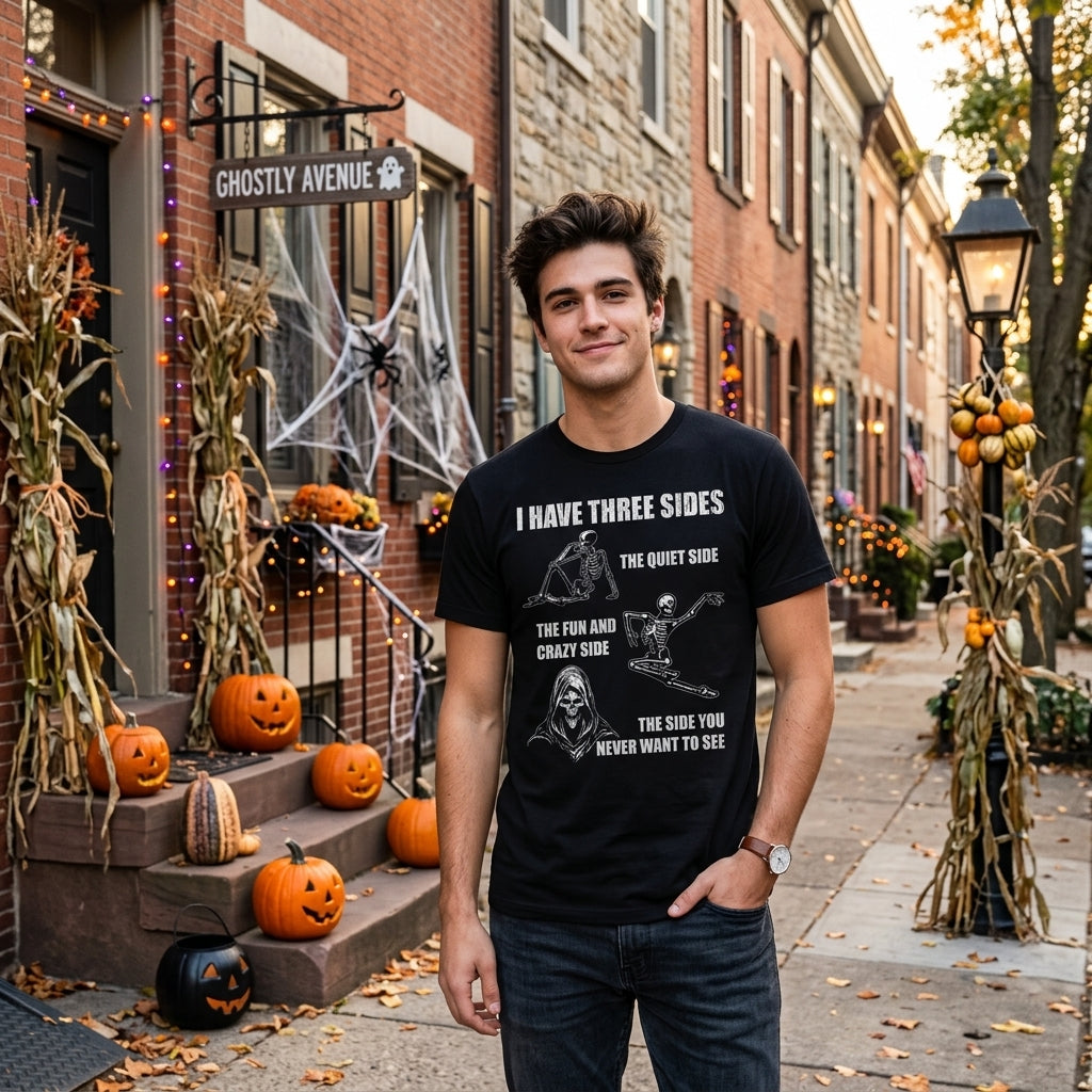 I Have Three Sides Men's T Shirt