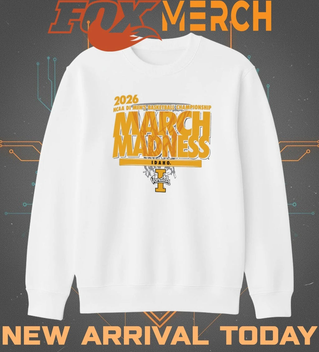 Idaho Vandals 2026 NCAA DI Men’s Basketball Championship March Madness t-shirt