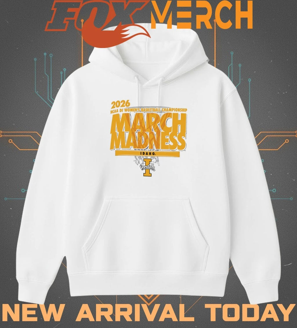 Idaho Vandals 2026 NCAA DI Women’s Basketball Championship March Madness t-shirt