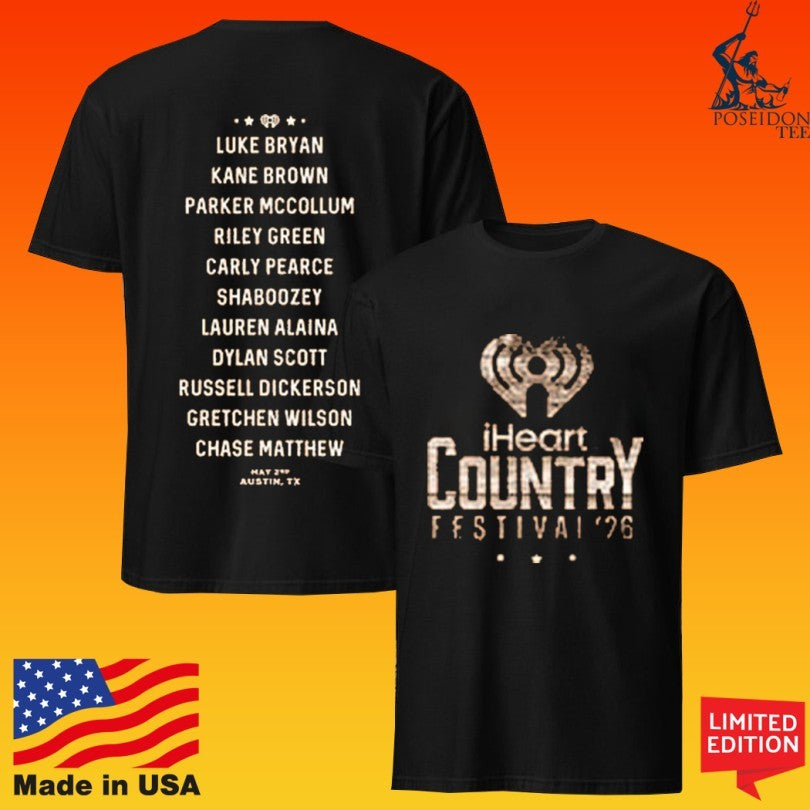 Iheart Country Festival 2026 Event T-shirt