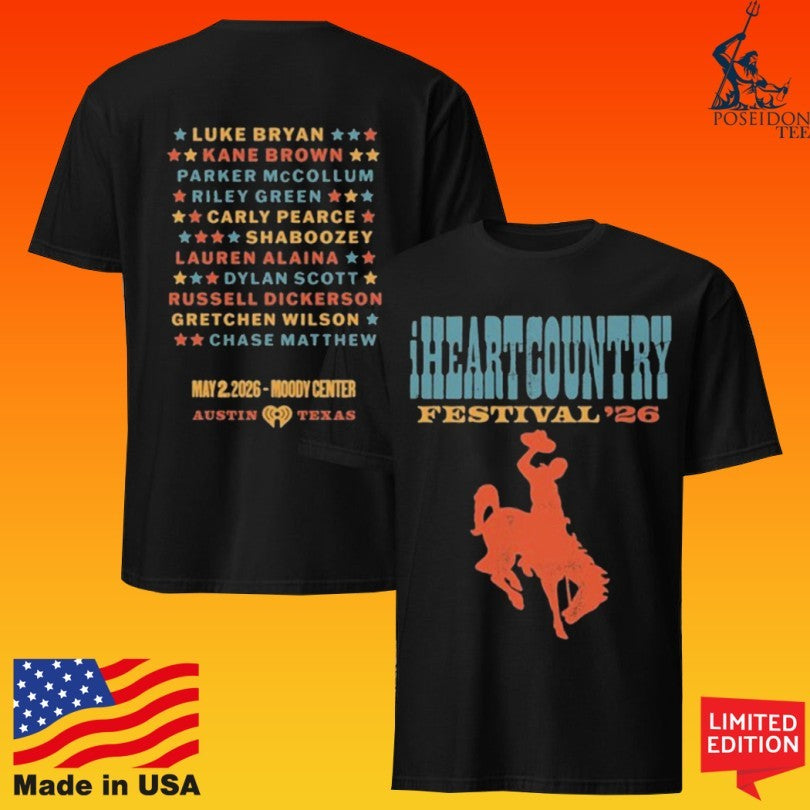 Iheart Iheartcountry Festival 2026 T-shirt
