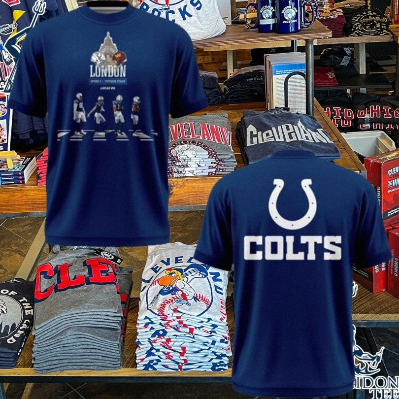 Indianapolis Colts 2026 Heading To London T-shirt