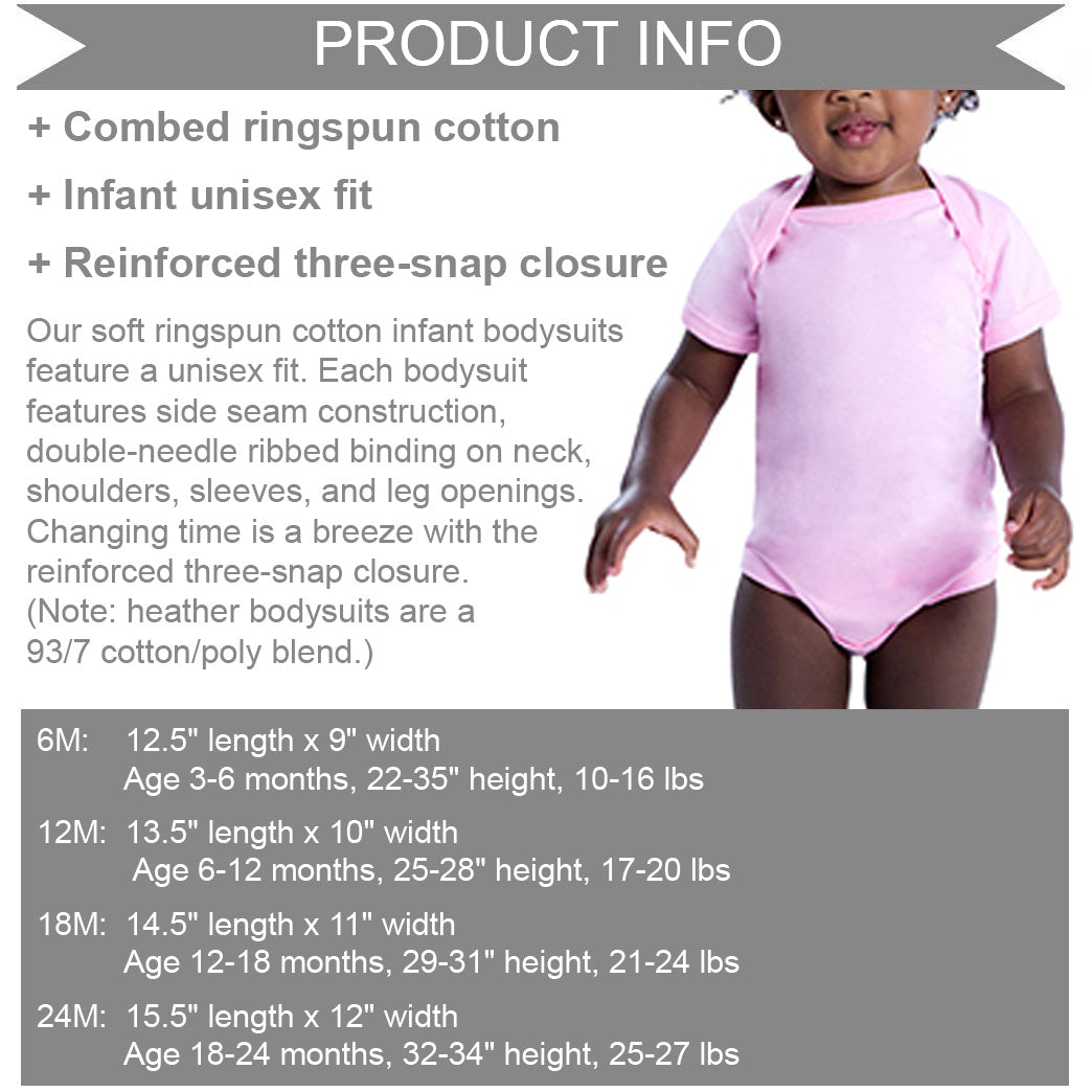 Peace Love and Tacos Infant Bodysuit - Unisex Fit