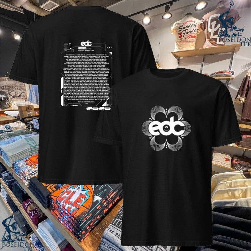 Insomniac Edc Kinetic Burst 2026 Lineup T-shirt