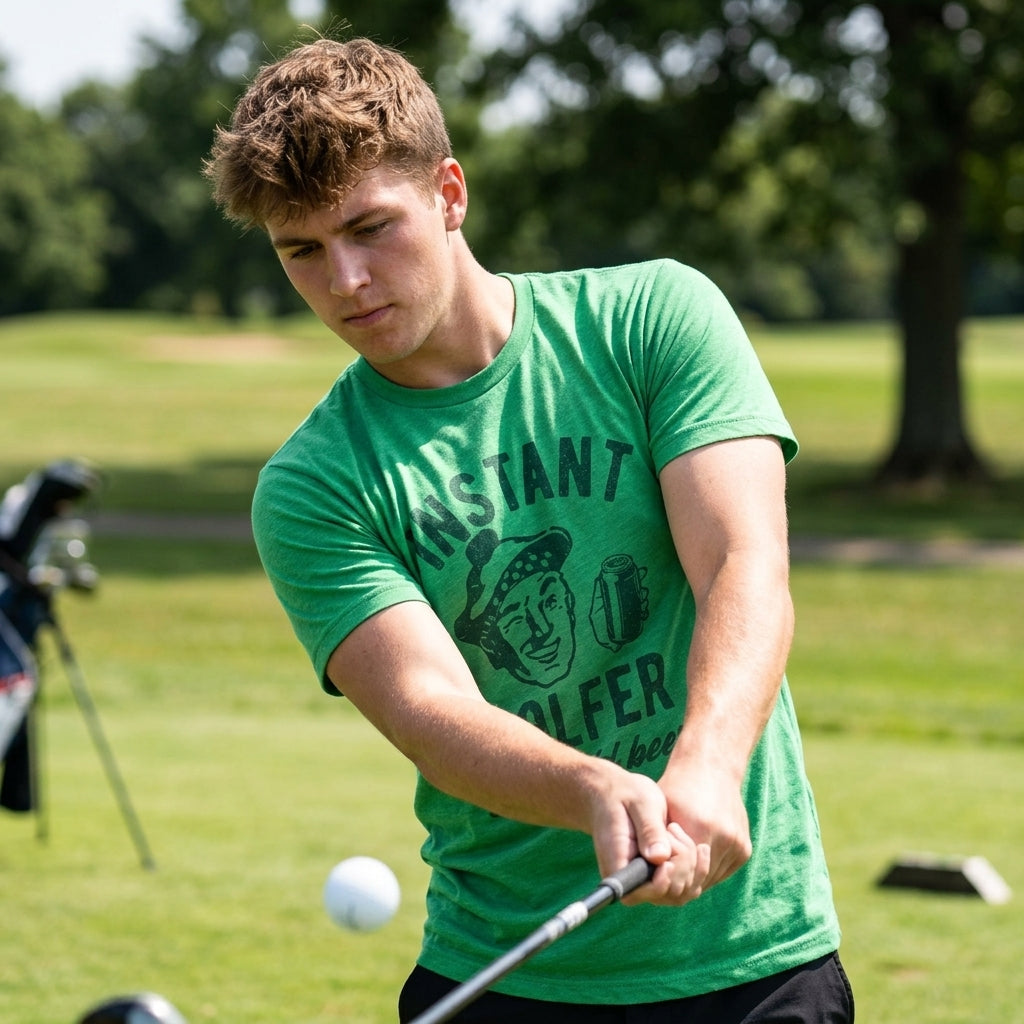 Instant Golfer Just Add Beer Men's T Shirt