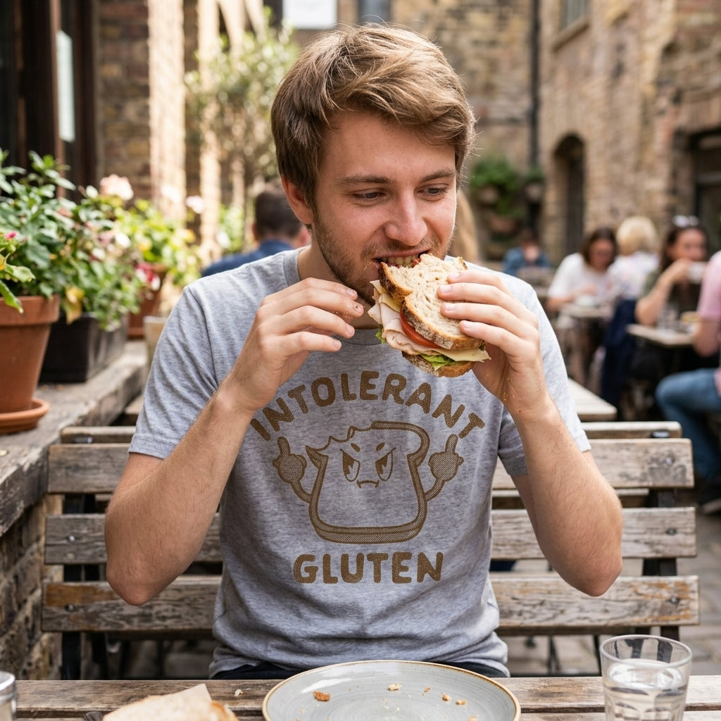 Intolerant Gluten Men's T Shirt
