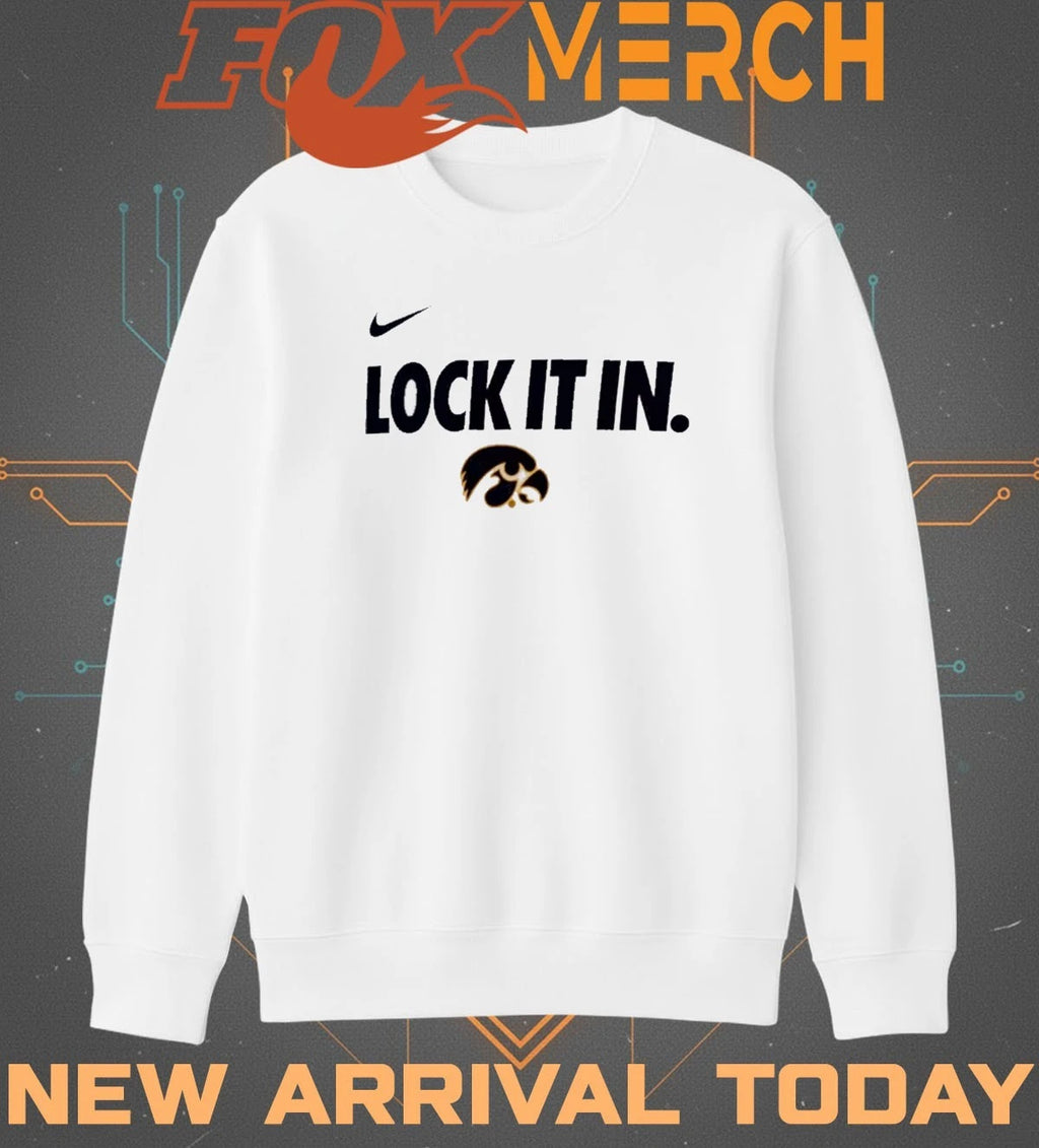 Iowa Hawkeyes Lock It In 2026 On-Court Bench Legend Dri-FIT t-shirt