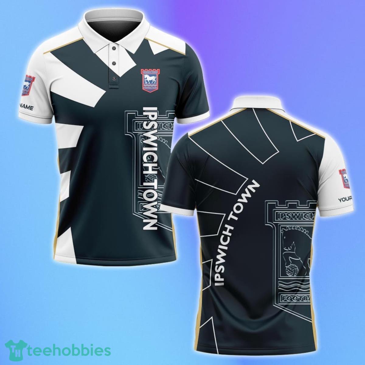 Ipswich Town Polo Shirt Custom Name Gifts For Loved Ones
