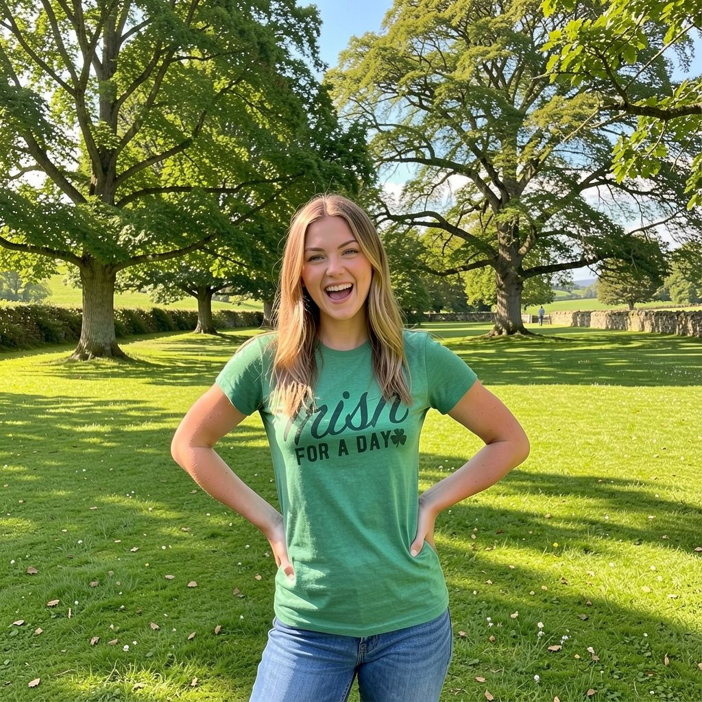 Irish For A Day Women's T Shirt