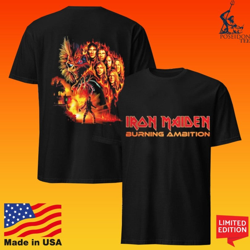 Iron Maiden Burning Ambition T-shirt