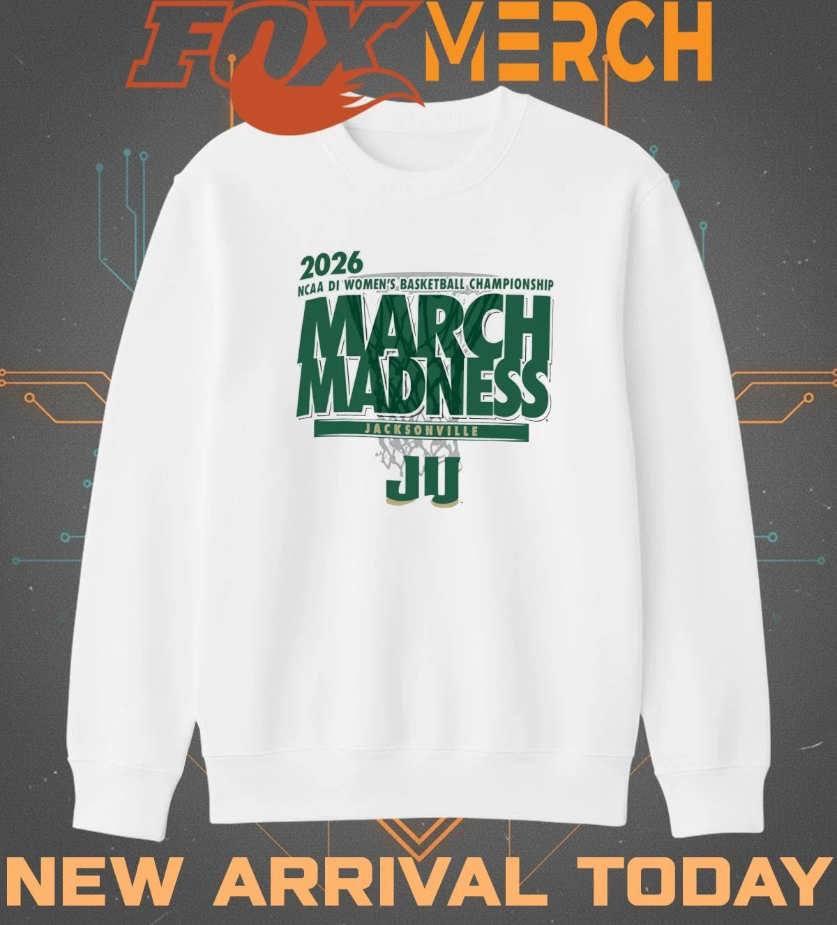 Jacksonville Dolphins 2026 NCAA DI Women’s Basketball Championship March Madness t-shirt