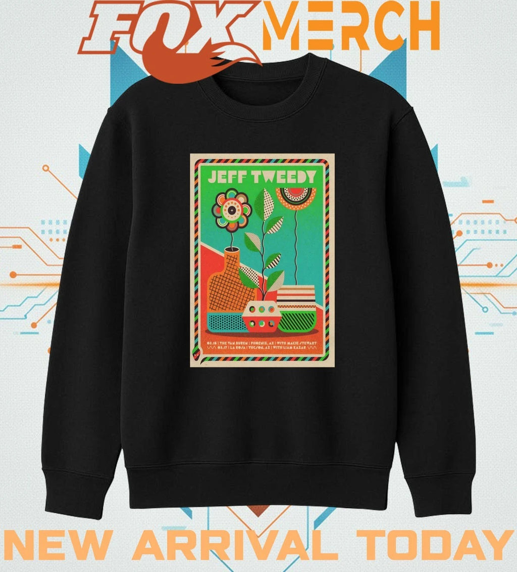 Jeff Tweedy Phoenix AZ mar 16 2026 poster t-shirt