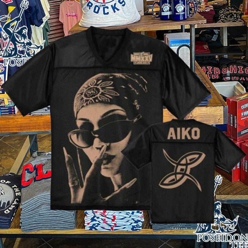 Jhene Aiko Jhene Tour Football Jersey T-shirt