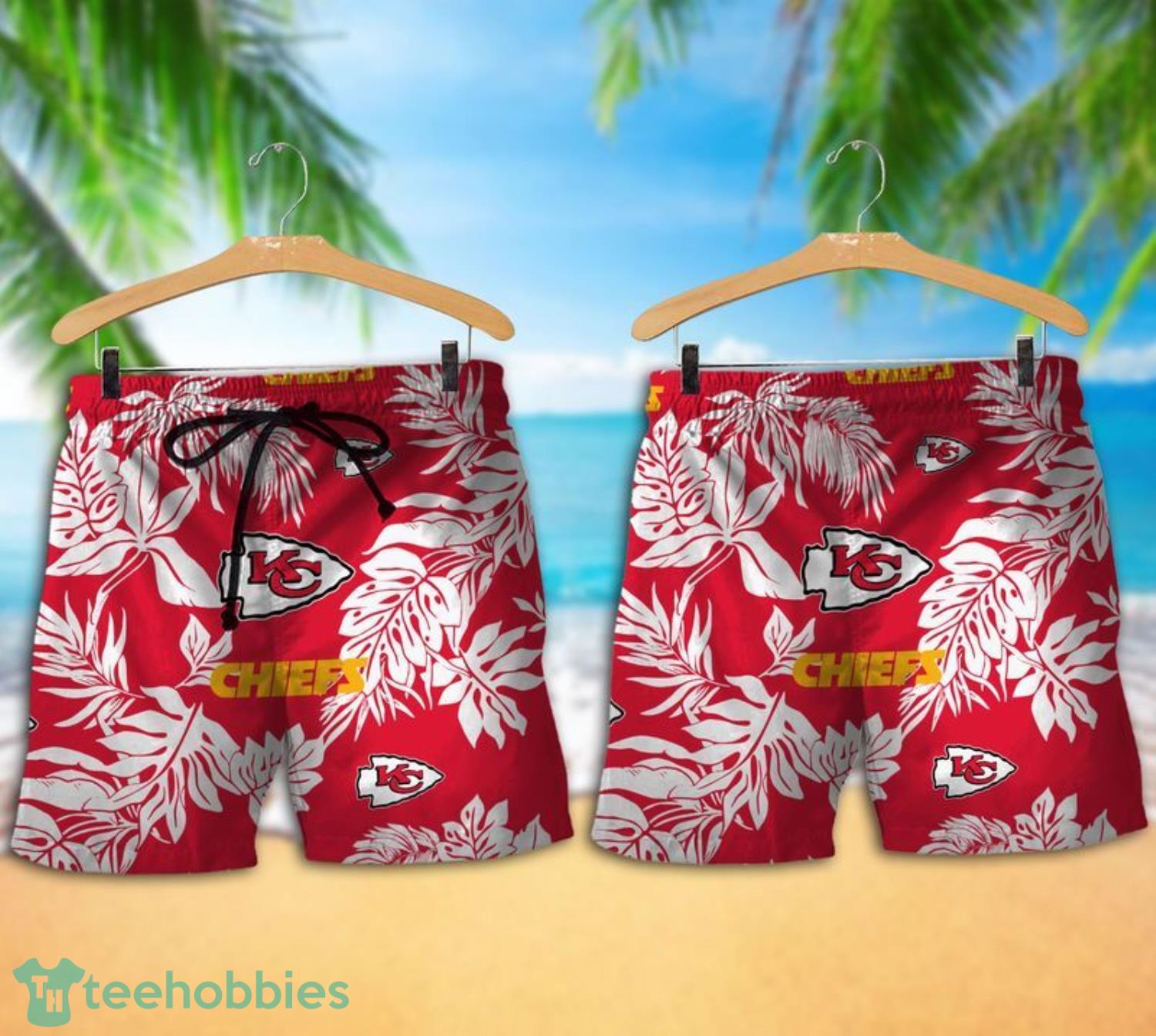 Kansas City Chiefs Tropical Pattern Combo Hawaii Shirt and Shorts For Fans