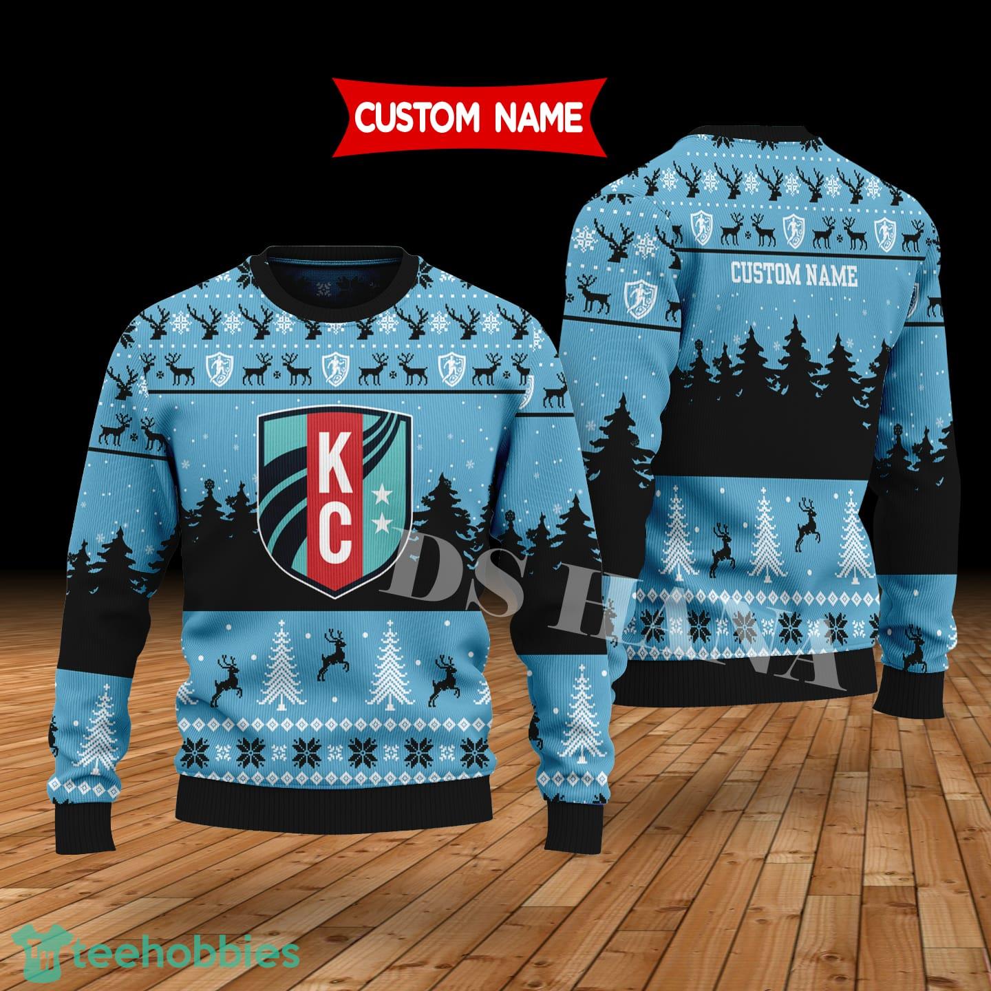 Kansas City Current Custom Name Merry Xmas Sweater For Soccer Sport Team’s Fans Sweater