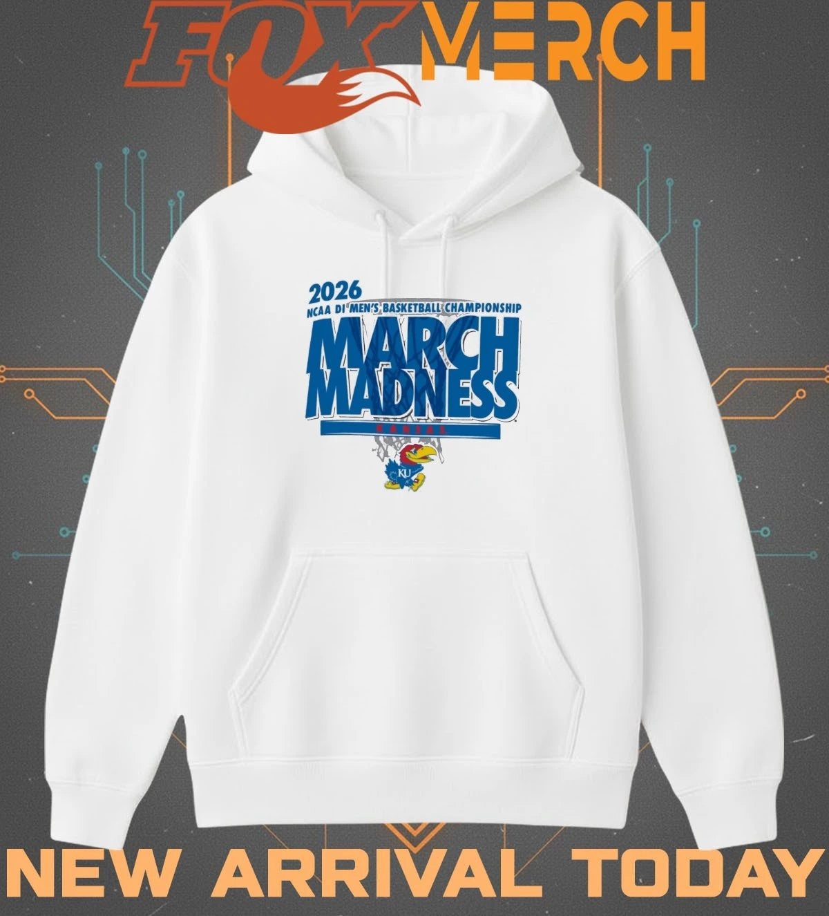 Kansas Jayhawks 2026 NCAA DI Men’s Basketball Championship March Madness t-shirt
