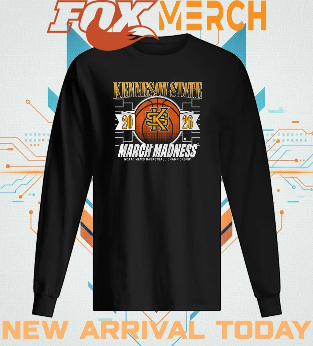 Kennesaw State Owls 2026 March Madness NCAA Men’s Basketball Championship shirt