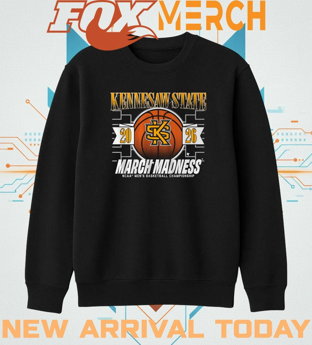 Kennesaw State Owls 2026 March Madness NCAA Men’s Basketball Championship shirt